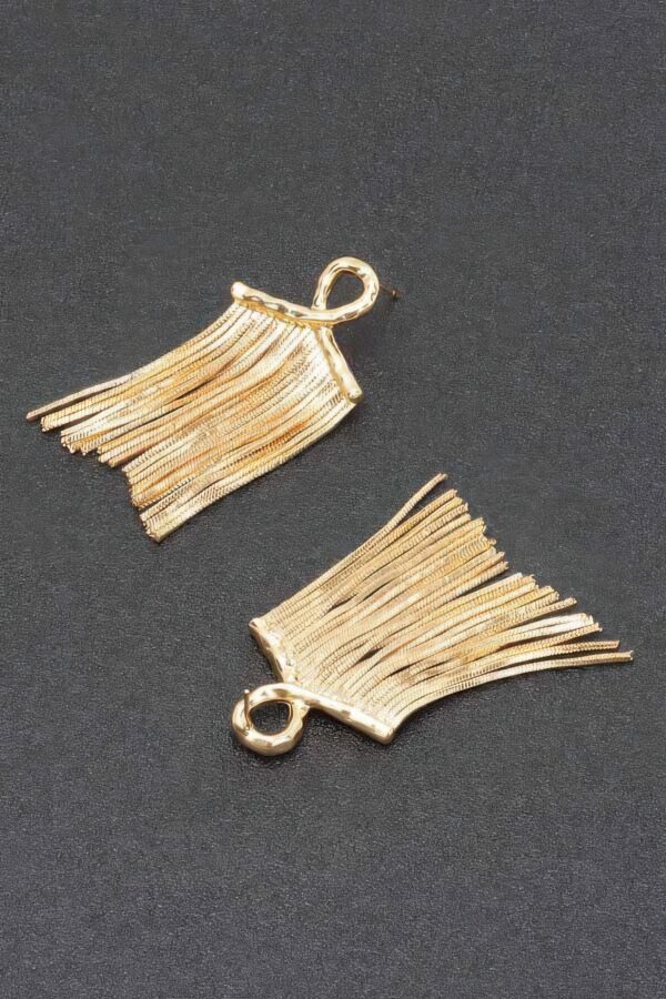 Gold-Plated Minimalist Drop Earrings – Gold or Silver