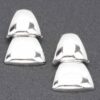 Gold Plated Metal Earrings – Sleek Minimalist Finish