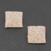 Rhinestone Statement Earrings – Gold & Silver