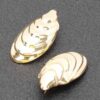 Gold-Plated Minimalist Metal Earring – Polished Finish
