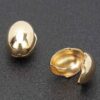 Vintage Gold-Plated Earring with Sterling Silver Post