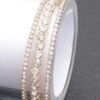 Rhinestone Bracelet with Clear Stones – Gold or Silver
