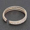 Rhinestone Bracelet with Clear Stones – Gold or Silver