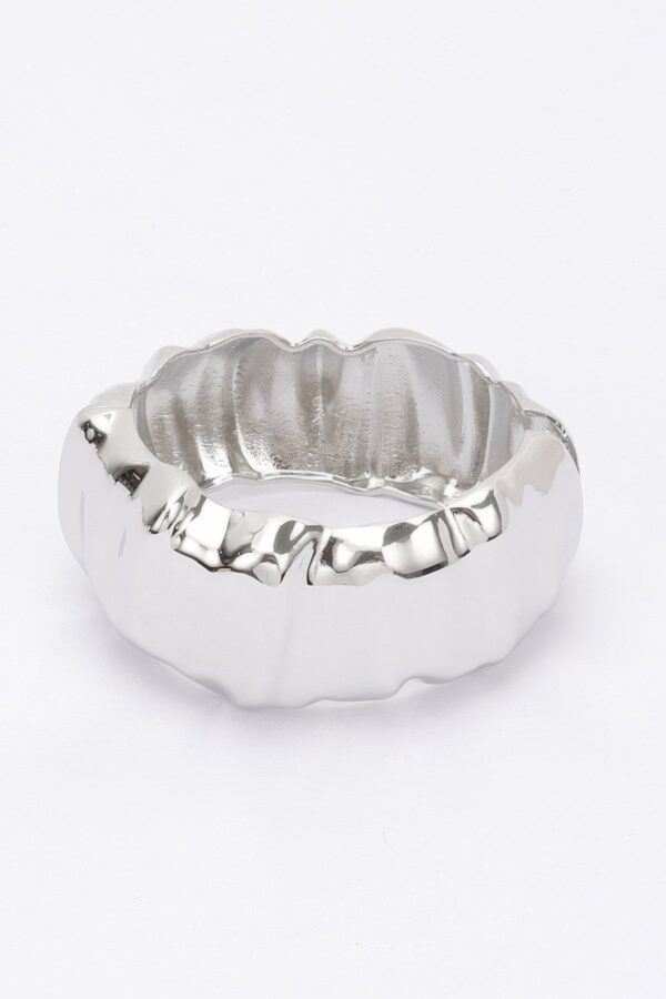 Metal Bracelet – Minimalist Cuff, Gold or Silver