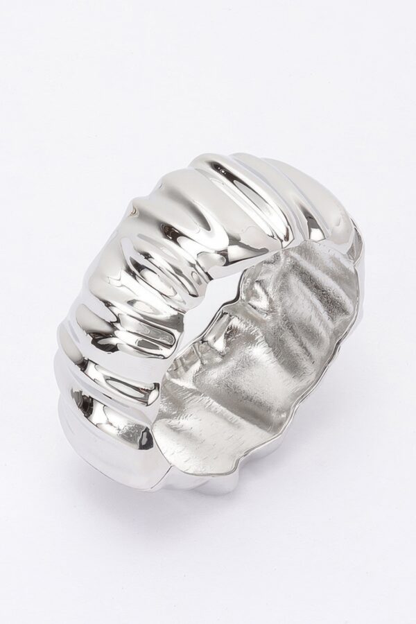 Metal Bracelet – Minimalist Cuff, Gold or Silver