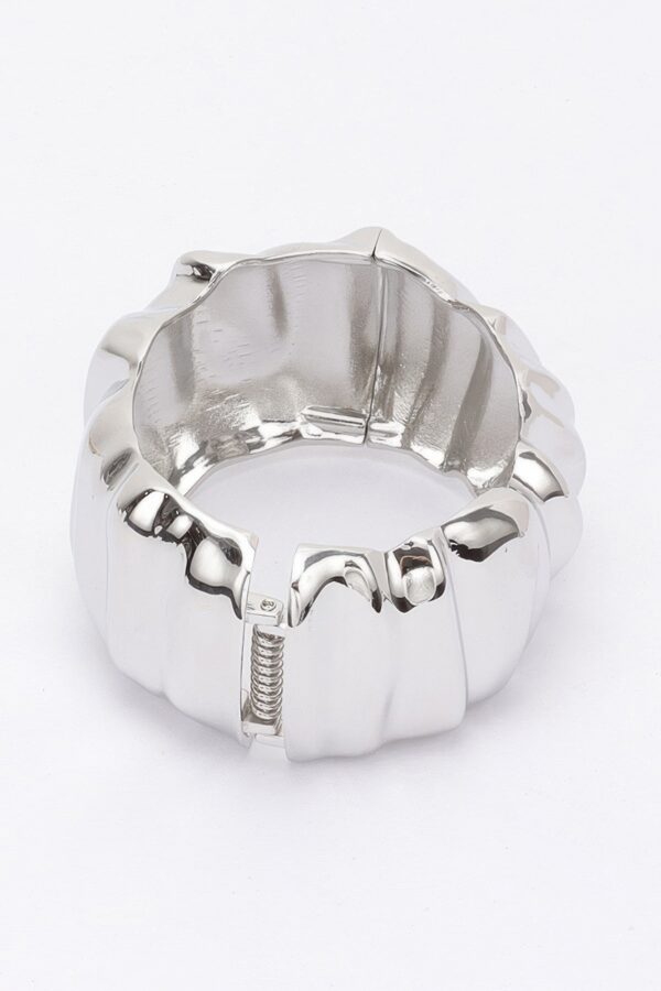 Metal Bracelet – Minimalist Cuff, Gold or Silver