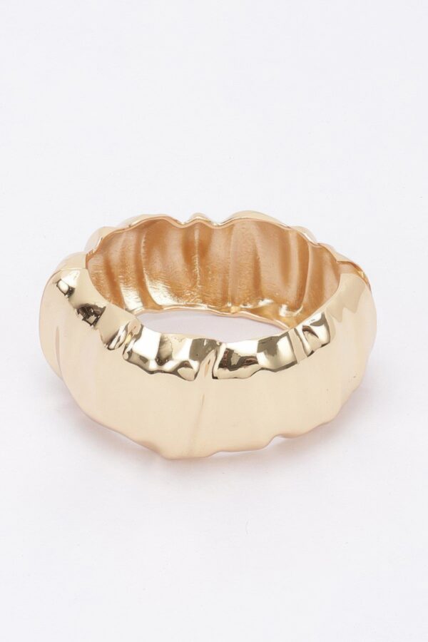 Metal Bracelet – Minimalist Cuff, Gold or Silver