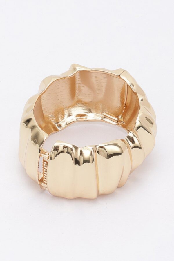 Metal Bracelet – Minimalist Cuff, Gold or Silver
