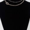 Double Link Chain Choker Necklace – Gold