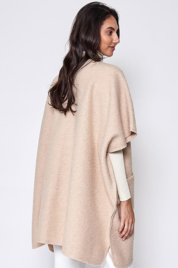 Open Front Pocket Kimono – Lightweight Draped Layer