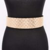 Metal Waist Belt – Polished Iron Finish (Gold, Silver)
