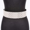 Metal Waist Belt – Polished Iron Finish (Gold, Silver)