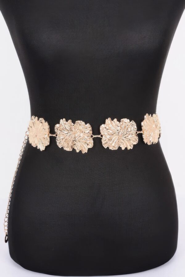 Metal Chain Belt – Sleek Iron Chain-Link Waist Belt