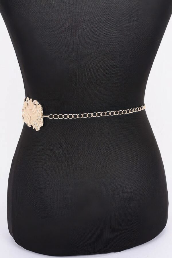 Metal Chain Belt – Sleek Iron Chain-Link Waist Belt