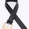 Metal Buckle PU Belt – Sleek Minimalist Belt