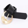 Metal Buckle PU Belt – Sleek Minimalist Belt