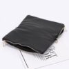 Quilted Faux Leather Half-Fold Clutch – Black, Nude, White