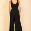 Sleeveless Tank Wide-Leg Jumpsuit – Scoop Neck