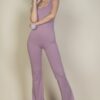 Flare-Leg Sports Jumpsuit – 4-Way Stretch