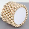 Multi Beaded Cuff Bracelet – Intricate Beadwork