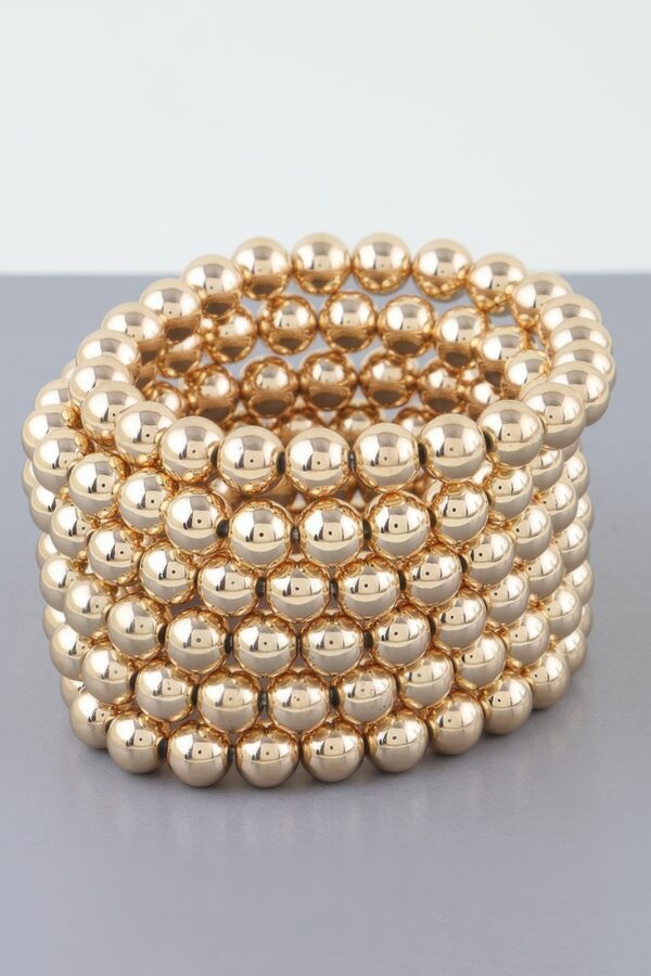Multi Beaded Cuff Bracelet – Intricate Beadwork