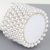 Multi Beaded Cuff Bracelet – Intricate Beadwork