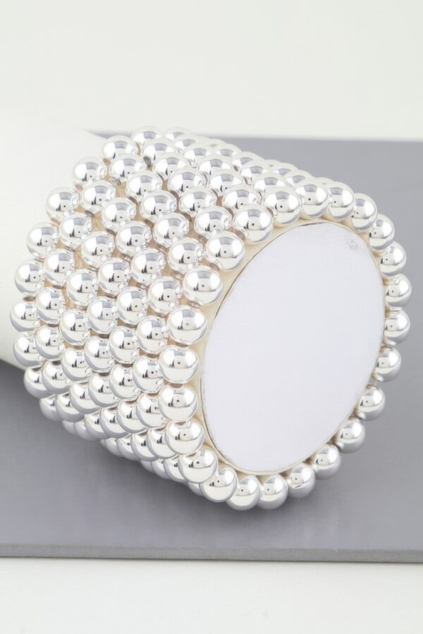 Multi Beaded Cuff Bracelet – Intricate Beadwork