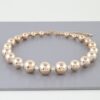 Rhinestone Beaded Choker Necklace – Gold & Silver