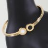 Twin Clock Wrap Bracelet – Double-Face Metal Cuff