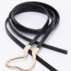 Metal Buckle Wrap Belt – Bold Buckle in Black, Camel, White