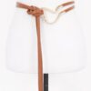 Metal Buckle Wrap Belt – Bold Buckle in Black, Camel, White