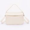 Faux Leather Crossbody Bag with Top Handle – Compact