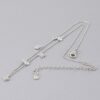 Starry Sky Multi-Star Charm Necklace with Clear Crystals