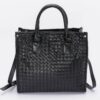 Metallic Braided Tote Bag – Braided Metallic Finish