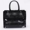 Jelly PVC Tote with Transparent Finish – Clear or Black