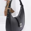 Faux Leather Hobo Bag – Slouchy Top-Handle