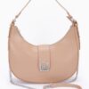 Faux Leather Hobo Bag – Slouchy Top-Handle