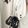 Faux Leather Jacket-Style Crossbody Bag – Zipper Detail