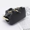 Faux Leather Jacket-Style Crossbody Bag – Zipper Detail