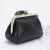 Faux Leather Jacket-Style Crossbody Bag – Zipper Detail