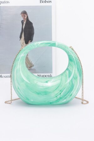Marble Plastic Bag – Marble Print Compact Tote