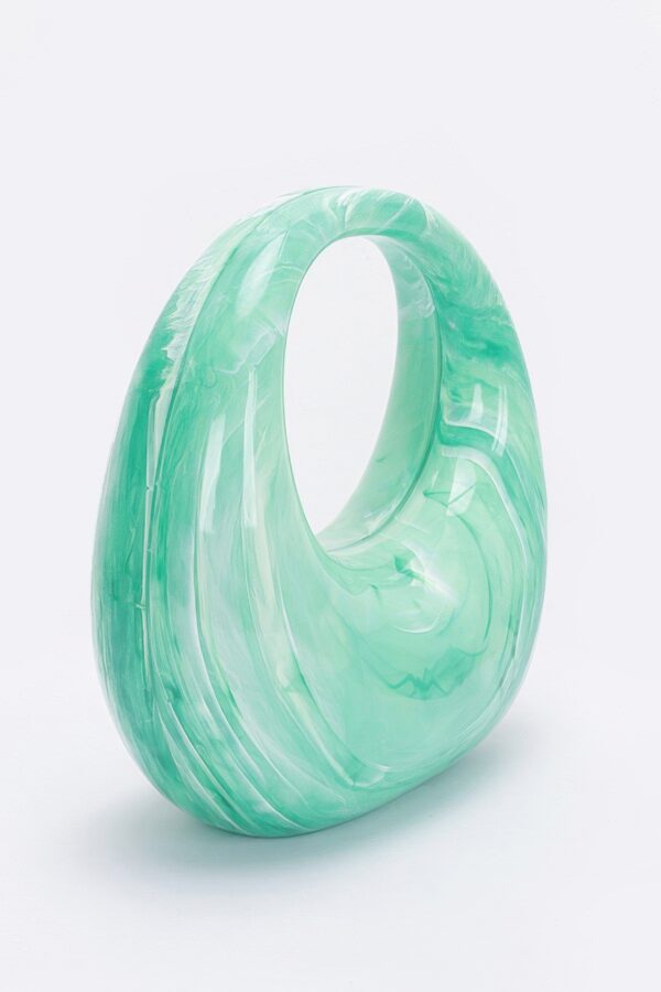 Marble Plastic Bag – Marble Print Compact Tote
