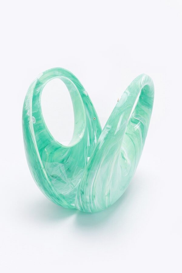 Marble Plastic Bag – Marble Print Compact Tote