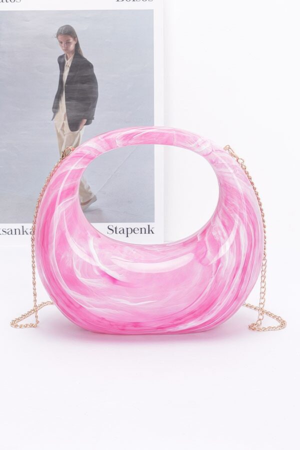 Marble Plastic Bag – Marble Print Compact Tote