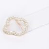 Clear PVC Belt with Rhinestone Metal Buckle