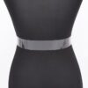 Clear PVC Waist Belt with Pearl Metal Buckle