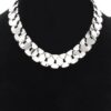 Elysian Circle Necklace – Minimal Silver Pendant