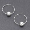 Gold-Plated Geometric Earring – Gold/Silver