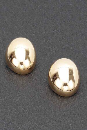 Vintage Gold-Plated Earring with Sterling Posts