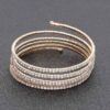 Rhinestone Bracelet – Clear Stones in Gold or Silver